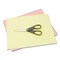 Westcott 7 in. Long 2.75 in. Cut Length KleenEarth Scissors - Straight Black Handle